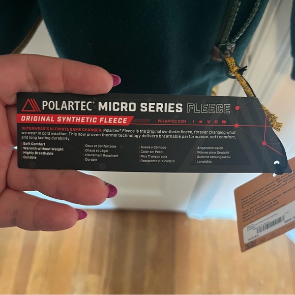 NWT REI Men’s Fleece Jacket - Picture 8 of 10